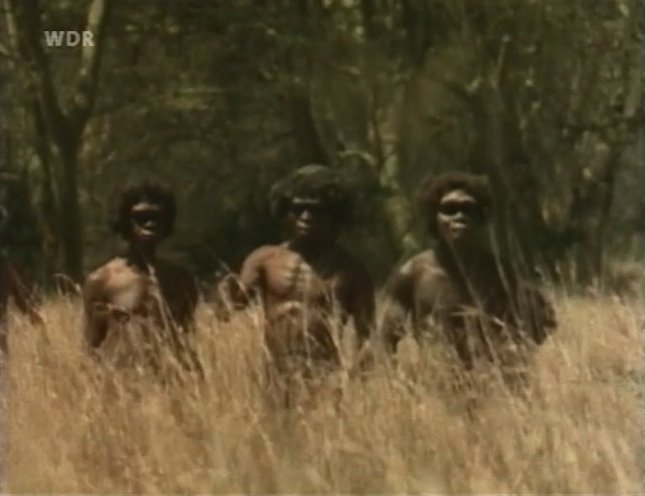 Abb. 1: Reenactment in The Making of Mankind (BBC 1981)