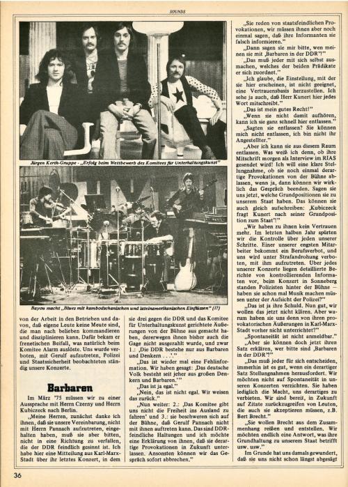 Bericht "Neue Musik aus der DDR"