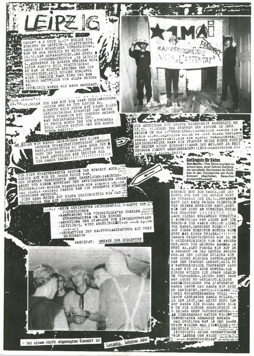 Bericht über ein verhindertes Konzert in der DDR